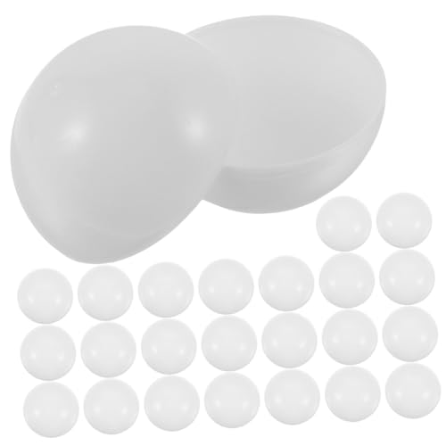 UPKOCH 25 Stück Weiße Lotteriebälle aus PVC Wiederverwendbar zum Öffnen für Partyspiele Tombola Basteln Dekoration und Familienfeiern UPKOCH 25 Stück Weiße Lotteriebälle aus PVC Wiederverwendbar zum Öffnen für Partyspiele Tombola Basteln Dekoration und Familienfeiern von UPKOCH