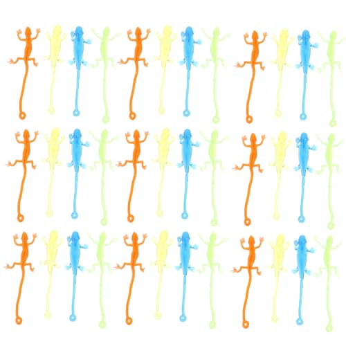 UPKOCH 250 Stk Eidechsenweicher Gummiball Kinderspielzeug spielzeug für kinder kid toys children toys Klebespielzeug für Kleinkinder Kinder klebriges Spielzeug weiches Gummi Gecko von UPKOCH