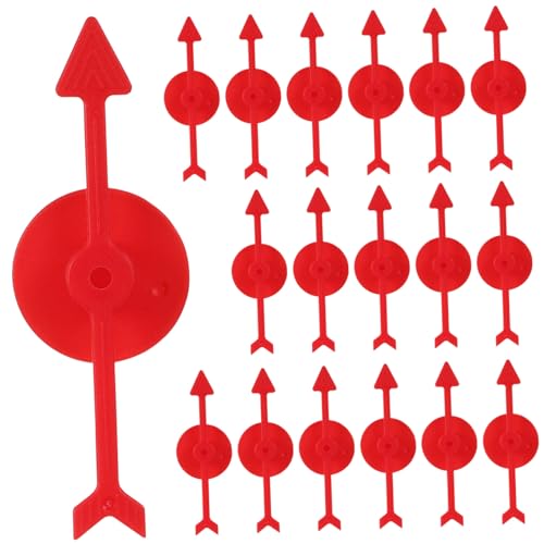UPKOCH 25Stücke Pfeilspinner Für Spiele Drehbares Zubehör Für Brettspiele Spielpfeile Für Spannende Spielerlebnisse von UPKOCH