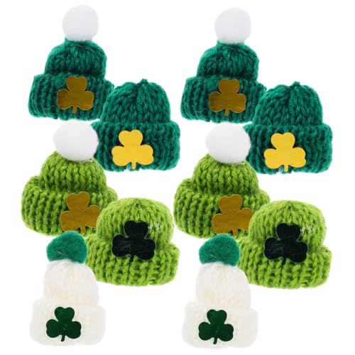 UPKOCH 25pcs Mini-strickmütze Keuchen Mini-Hut Kleinste Rundstricknadel Für Babymützen Mini-hüte Miniaturhüte Zum Basteln Hutschmuck Mini-strickornamente Mini-Zylinder Kleine Hüte Garn von UPKOCH