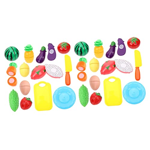 UPKOCH 26 STK Spielhaus Spielzeug küchenspielzeug für Kinder Kitchen Toys for Obst- und Gemüsespielzeug für Kleinkinder Kinder gefälschtes Essen Spielzeuge Kinderspielzeug Puzzle von UPKOCH