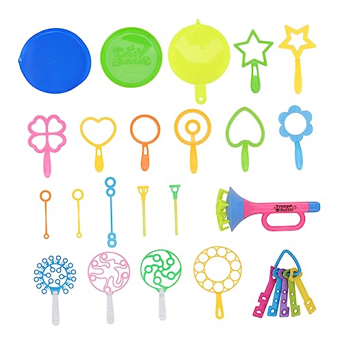 UPKOCH Spielzeugset - 29-teiliges Seifenblasenstab-Set Seifenblasen-wasserspielzeug Sicher Für Kinder Mit Tablett Ideal Für Outdoor-aktivitäten Partys Und Feiern UPKOCH Spielzeugset - 29-teiliges Seifenblasenstab-Set Seifenblasen-wasserspielzeug Sicher Für Kinder Mit Tablett Ideal Für Outdoor-aktivitäten Partys Und Feiern von UPKOCH