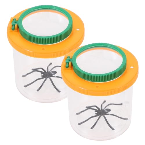 UPKOCH 2Er-Box Beobachtungsbox für Insekten erkunden Kit Insektenfänger-Kit für Insektenfangset outdoorspielzeug Outdoor Zuschauerfänger Betrachterlupe Acryl UPKOCH 2Er-Box Beobachtungsbox für Insekten erkunden Kit Insektenfänger-Kit für Insektenfangset outdoorspielzeug Outdoor Zuschauerfänger Betrachterlupe Acryl von UPKOCH