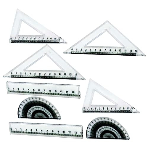 UPKOCH 2Er Set Mini Puppenhaus Zubehör Spielzeughaus Modelle Lernlineal Puppenhaus Miniaturlineale Miniatur Lineal Miniatur Lineal Modell Mini Puppenhaus Lineale Miniatur von UPKOCH