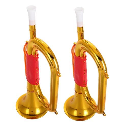 UPKOCH Trompetensignal Kinderspielzeug-trompete Kinder-Musikinstrument Kunststoffhorn Für Bühnenauftritte Party-trompetenbläser von UPKOCH