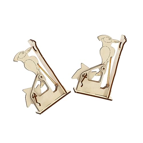 UPKOCH 2Sätze Holzpuzzle für DIY Specht Modell Teiliges Handwerksprojekt Problemlösungsfähigkeiten und Kreativität für Lernspaß UPKOCH 2Sätze Holzpuzzle für DIY Specht Modell Teiliges Handwerksprojekt Problemlösungsfähigkeiten und Kreativität für Lernspaß von UPKOCH
