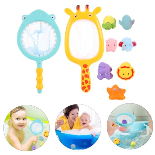 UPKOCH 2Sätze Spritzendes Badespielzeug für Teiliges Wasserspielzeug mit Fischnetz und Tierischen Charakteren Sicheres und Kreatives für Badewanne für Kleinkinder UPKOCH 2Sätze Spritzendes Badespielzeug für Teiliges Wasserspielzeug mit Fischnetz und Tierischen Charakteren Sicheres und Kreatives für Badewanne für Kleinkinder von UPKOCH