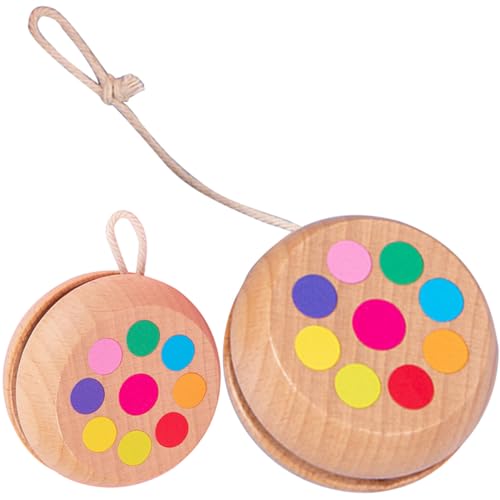 UPKOCH 2St Jo-Jo für kinderspielzeug Toys for holzspielsachen mitgebsel Kindergeburtstag Fingerkuppenball für Kleinkinder Fingerkuppenball für hölzern UPKOCH 2St Jo-Jo für kinderspielzeug Toys for holzspielsachen mitgebsel Kindergeburtstag Fingerkuppenball für Kleinkinder Fingerkuppenball für hölzern von UPKOCH