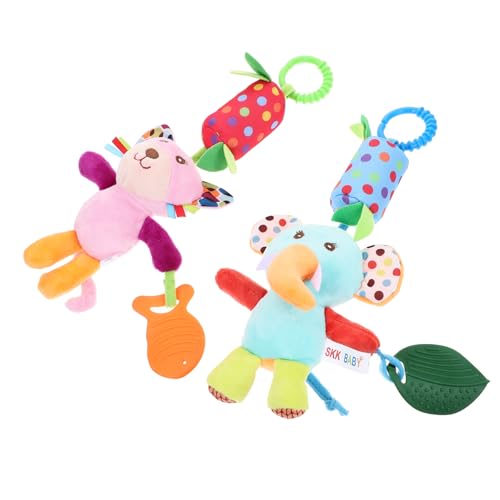 UPKOCH 2St Kinderwagen-Spielzeug Gifts Crib Hanging Toys Cat Bell Toy Newborn Gift Gifts Spielzeuge Krippe Spielzeug zum Aufhängen Tier Windspiele von UPKOCH