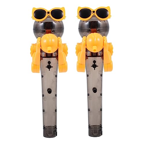 UPKOCH 2St Lollipop-Roboter für kinderspielzeug staubsaugen Weltraumspielzeug süßigkeiten -Plastik-Entspannungsspielzeug Neuheit Entspannungsspielzeug Black UPKOCH 2St Lollipop-Roboter für kinderspielzeug staubsaugen Weltraumspielzeug süßigkeiten -Plastik-Entspannungsspielzeug Neuheit Entspannungsspielzeug Black von UPKOCH