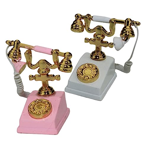 UPKOCH 2St Mini-Retro-Telefon twocolors Two Colors spielsachen Ornamente House Decoration Geschenkidee Miniaturspielzeug Miniatur-Kinderspielzeug Miniatur-Vintage-Telefon Legierung UPKOCH 2St Mini-Retro-Telefon twocolors Two Colors spielsachen Ornamente House Decoration Geschenkidee Miniaturspielzeug Miniatur-Kinderspielzeug Miniatur-Vintage-Telefon Legierung von UPKOCH