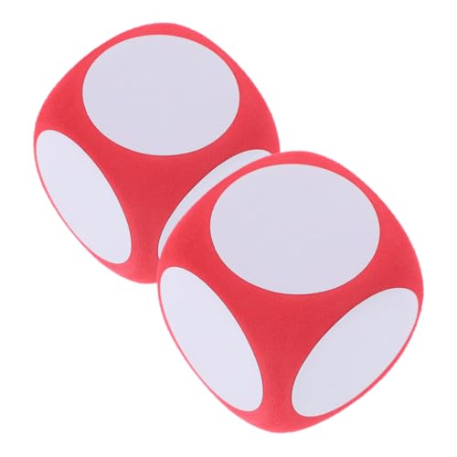 UPKOCH Riesige -Requisite 2 Stück Schaumstoffwürfel Trocken Abwischbar Für Zuhause Klassenzimmer Lernwürfel 6 cm Für Jungen Mädchen Und Erwachsene von UPKOCH