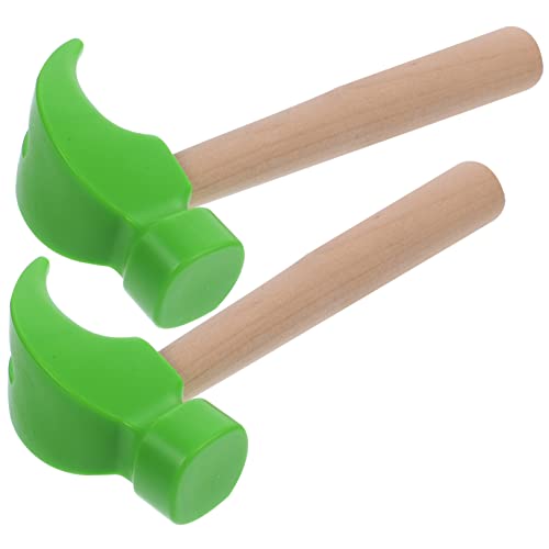 UPKOCH 2St Spielzeughammer für Spiele leuchtspielzeug glowingtoy Kinderhammer im er-Set Toys Lernspielzeug , die Hämmer hämmern -Hammer- Plastik Green UPKOCH 2St Spielzeughammer für Spiele leuchtspielzeug glowingtoy Kinderhammer im er-Set Toys Lernspielzeug , die Hämmer hämmern -Hammer- Plastik Green von UPKOCH