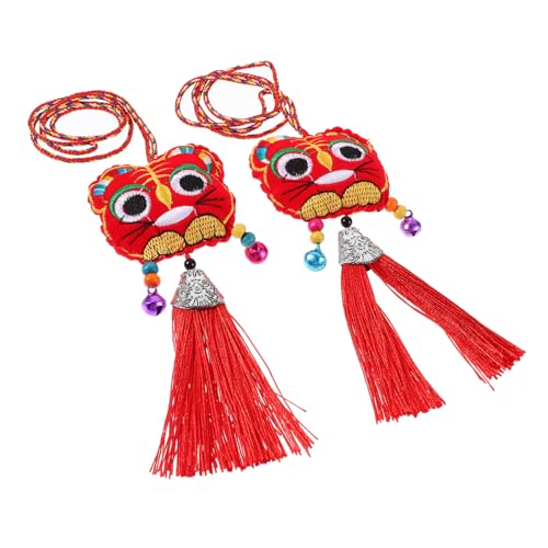 UPKOCH 2St Tiger-Anhänger Tiger-Maskottchen- Feng Shui Plüschtiere Puppe Tiger anhänger Tiger plüschtier Tiger puppentasche Plüsch Tiger Puppe Wohnkultur Stoff rot UPKOCH 2St Tiger-Anhänger Tiger-Maskottchen- Feng Shui Plüschtiere Puppe Tiger anhänger Tiger plüschtier Tiger puppentasche Plüsch Tiger Puppe Wohnkultur Stoff rot von UPKOCH
