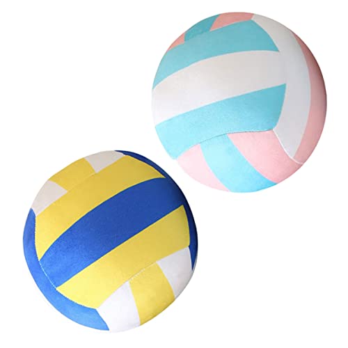 UPKOCH 2St Volleyball-Plüschtier Kugelkissen Zimmerdekoration zum Thema Strand flugball Volleyball spielsachen kinderspielzeug für Volleyballspieler Stoff UPKOCH 2St Volleyball-Plüschtier Kugelkissen Zimmerdekoration zum Thema Strand flugball Volleyball spielsachen kinderspielzeug für Volleyballspieler Stoff von UPKOCH