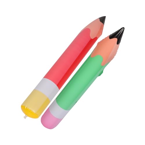 UPKOCH 2St aufblasbares Bleistiftspielzeug Neuheit Bleistift kleine Stifte Duftstifte lustiges Riesiger aufblasbarer Bleistift Übergroße Bleistift-Requisite PVC UPKOCH 2St aufblasbares Bleistiftspielzeug Neuheit Bleistift kleine Stifte Duftstifte lustiges Riesiger aufblasbarer Bleistift Übergroße Bleistift-Requisite PVC von UPKOCH