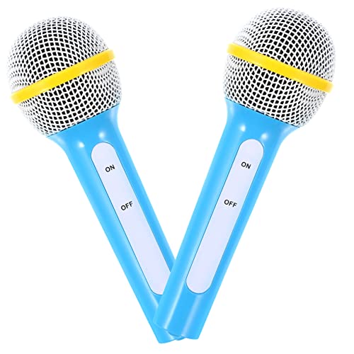 UPKOCH 2St simuliertes Mikrofon für Simulation Mikrofon Spielzeugmikrofon für Musikspielzeug für Partygeschenke Plastiksimulierte Mikrofone UPKOCH 2St simuliertes Mikrofon für Simulation Mikrofon Spielzeugmikrofon für Musikspielzeug für Partygeschenke Plastiksimulierte Mikrofone von UPKOCH