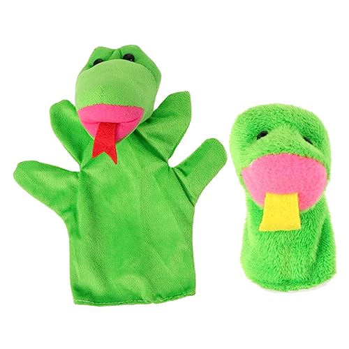 UPKOCH 2Stücke Eltern Junge Mädchen Interaktionsspielzeug Schlangenförmige Fingerpuppen Kreatives Bildungsspielzeug Aus Weichem Für Fantasievolles Und Entwicklung Der Kreativität von UPKOCH