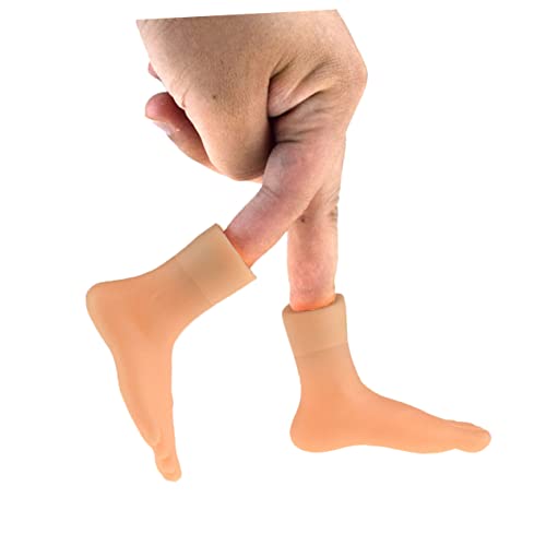 UPKOCH 2Stücke Fuß Fingerpuppen Interaktives für Fantasieanregend und Lernfördernd Stärkt Kommunikation und Eltern Junge Mädchen Beziehung Langlebiges Material für Jungen von UPKOCH