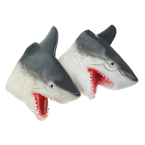 UPKOCH 2Stücke Handpuppen aus Umweltfreundlichem Material Lebensechte Tierfiguren für Puppentheater und Kreatives von UPKOCH