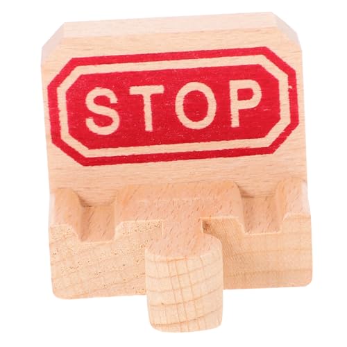 UPKOCH 2Stücke Hölzerne Bahngleise für Spielzeugzüge Stop Track Zubehör für Holzeisenbahn für Kreatives Fördert Hand Auge Koordination und Feinmotorik Sicher und Langlebig UPKOCH 2Stücke Hölzerne Bahngleise für Spielzeugzüge Stop Track Zubehör für Holzeisenbahn für Kreatives Fördert Hand Auge Koordination und Feinmotorik Sicher und Langlebig von UPKOCH