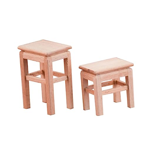 UPKOCH 2Stücke Holzstuhl Figuren Für Puppenhaus Kleine Sitzspielzeuge Für Dekorative Fotorequisiten Und DIY Szenen Der Miniaturwelt UPKOCH 2Stücke Holzstuhl Figuren Für Puppenhaus Kleine Sitzspielzeuge Für Dekorative Fotorequisiten Und DIY Szenen Der Miniaturwelt von UPKOCH