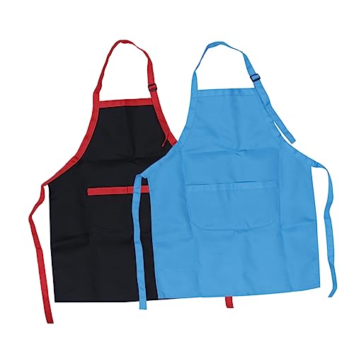 UPKOCH 2Stücke Kinderkünstlerschürzen Himmelblau Schwarz Mit Rand Einstellbare Malerschürzen Für Kreative Aktivitäten Für Jahre Alt UPKOCH 2Stücke Kinderkünstlerschürzen Himmelblau Schwarz Mit Rand Einstellbare Malerschürzen Für Kreative Aktivitäten Für Jahre Alt von UPKOCH