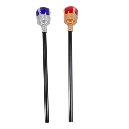 UPKOCH 2stücke Junge Mädchen Scepter Lustiger Foto-Requisiten Für Partys Und Rollenspiele Rotes Blaues Design Ergänzung Für Halloween-kostüme Und Bühnenauftritte UPKOCH 2stücke Junge Mädchen Scepter Lustiger Foto-Requisiten Für Partys Und Rollenspiele Rotes Blaues Design Ergänzung Für Halloween-kostüme Und Bühnenauftritte von UPKOCH