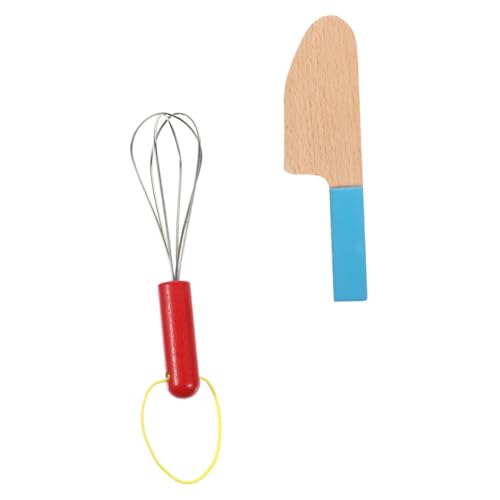 UPKOCH 2Stücke Küchengeschirr Für Schneebesen Und Cutter Kochutensilien Für Kreative Spielküche Für Jungen Und Mädchen UPKOCH 2Stücke Küchengeschirr Für Schneebesen Und Cutter Kochutensilien Für Kreative Spielküche Für Jungen Und Mädchen von UPKOCH