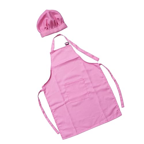 UPKOCH 2Stücke Küchenset Teiliges Set mit Schürze und Kochmütze Rosa Große für Rollenspiele Backen und Dekorieren für Jahren UPKOCH 2Stücke Küchenset Teiliges Set mit Schürze und Kochmütze Rosa Große für Rollenspiele Backen und Dekorieren für Jahren von UPKOCH