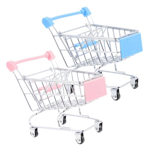 UPKOCH 2Stücke Mini Einkaufswagen für Kreative Requisiten Dekorative Aufbewahrung für Stifte Bleistifte und Mehr für Rollenspiele und Szenarien UPKOCH 2Stücke Mini Einkaufswagen für Kreative Requisiten Dekorative Aufbewahrung für Stifte Bleistifte und Mehr für Rollenspiele und Szenarien von UPKOCH