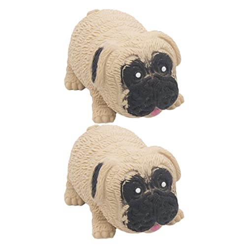 UPKOCH 2Stücke Welpen Squeeze aus TPR Stressabbau für für Langlebig und Leicht zu Reinigen Perfektes Kuscheltier für Kleine Mops Fans UPKOCH 2Stücke Welpen Squeeze aus TPR Stressabbau für für Langlebig und Leicht zu Reinigen Perfektes Kuscheltier für Kleine Mops Fans von UPKOCH