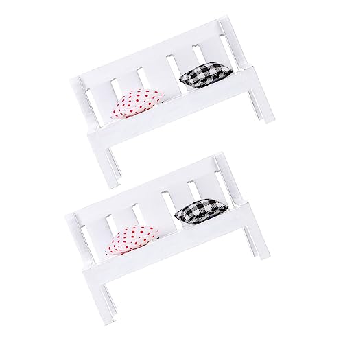 UPKOCH 2 Sets Mini-bankmodelle Realistische Puppenhausmöbel Dekorative Simulationsbank Möbelmodell für Jungen und Mädchen UPKOCH 2 Sets Mini-bankmodelle Realistische Puppenhausmöbel Dekorative Simulationsbank Möbelmodell für Jungen und Mädchen von UPKOCH