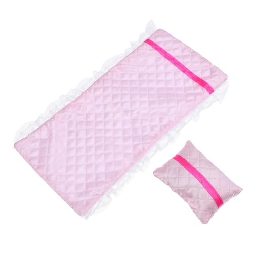 UPKOCH 2pcs Dollhouse Schlafzimmer Möbel Set Puppenkissen Und Bettblatt Süße Kleine Spielzeugbettkissen Dekorative Betspannung Für Dollhouse -Spiel UPKOCH 2pcs Dollhouse Schlafzimmer Möbel Set Puppenkissen Und Bettblatt Süße Kleine Spielzeugbettkissen Dekorative Betspannung Für Dollhouse -Spiel von UPKOCH