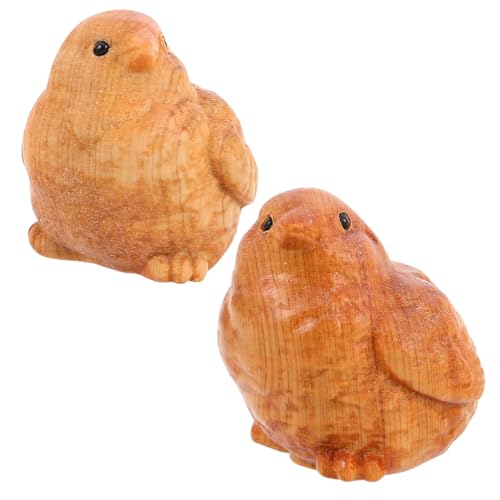 UPKOCH 2pcs Holzhähnchen -Figuren Exquisite Handgeschnitzte Tier Ornamente Realistische Hühnerdekorationen Für Home Office Store Display Bauernhausdekoration UPKOCH 2pcs Holzhähnchen -Figuren Exquisite Handgeschnitzte Tier Ornamente Realistische Hühnerdekorationen Für Home Office Store Display Bauernhausdekoration von UPKOCH