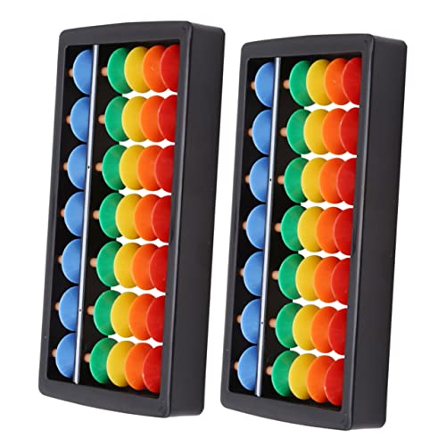 UPKOCH 2st 7 Gänge Abakus Abakus Schüler Mathe Abakus Abakus-Tool Abakus Für Mathe Multiplikationsspiel Zappelt Arithmetischer Abakus Für Würfel Zappeln Abs von UPKOCH