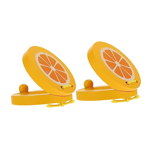 UPKOCH 2-teiliges Kinderspielzeug Aus Holz Mit Obstlautsprechern Verschleißfestes Pädagogisches Kastagnettenspielzeug Lustiges Hand-Auge-koordinationsspielzeug UPKOCH 2-teiliges Kinderspielzeug Aus Holz Mit Obstlautsprechern Verschleißfestes Pädagogisches Kastagnettenspielzeug Lustiges Hand-Auge-koordinationsspielzeug von UPKOCH