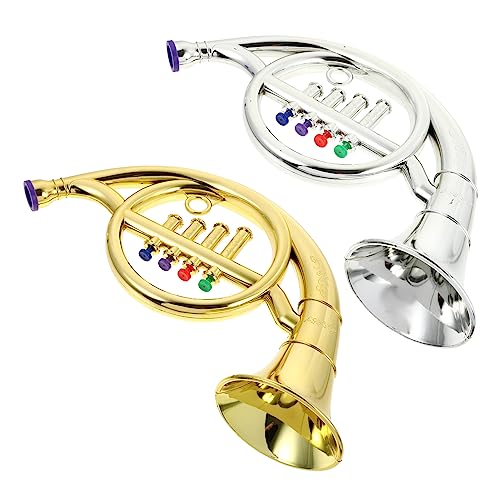 UPKOCH 2st Horn-Modell Waldhorn Bildungsspielzeug Für Musikinstrumente Hornspielzeug Requisite Für Leistung Kinderspielzeug Performance-Requisiten Abs-Kunststoff UPKOCH 2st Horn-Modell Waldhorn Bildungsspielzeug Für Musikinstrumente Hornspielzeug Requisite Für Leistung Kinderspielzeug Performance-Requisiten Abs-Kunststoff von UPKOCH