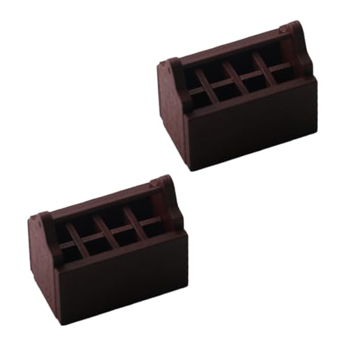 UPKOCH 2st Kleine Werkzeugkiste Artikel Mini-werkzeugkasten Mini-zubehör Miniatur-puppenmöbel Werkzeugkoffer Mini-Toolbox-Modell Mini-hausbedarf Mini-möbelverzierung Coffee Holz UPKOCH 2st Kleine Werkzeugkiste Artikel Mini-werkzeugkasten Mini-zubehör Miniatur-puppenmöbel Werkzeugkoffer Mini-Toolbox-Modell Mini-hausbedarf Mini-möbelverzierung Coffee Holz von UPKOCH