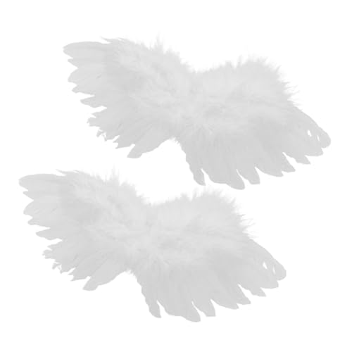 UPKOCH Halloween Für Puppen Mini-flügelmodelle Federpuppen-Requisiten Zur Dekoration Und Zum Basteln von UPKOCH