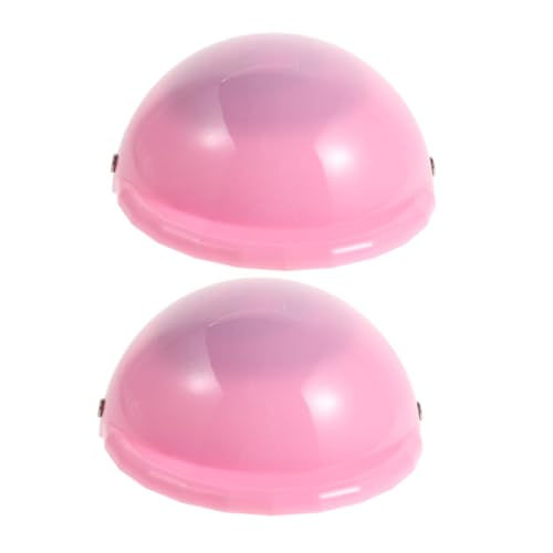 UPKOCH Lustige Mini-schutzhelme 2er-Set Puppensport-schutzhelme Für 18 Puppen Spielfiguren von UPKOCH