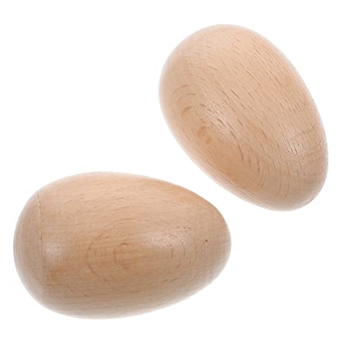 UPKOCH Holz-Shaker Musikspielzeug Für Jungen Und Mädchen 2-teiliges Shaker-Spielzeug Pädagogisches Rhythmus-lernspielzeug von UPKOCH