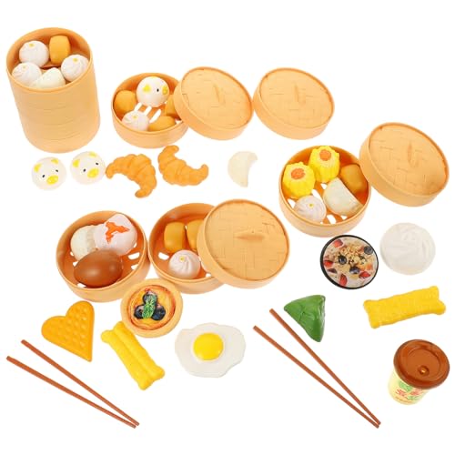 UPKOCH 3 Dampfbrötchen-Set Sensorisches Kinderküche Babyspielzeug Kleinkindspielzeug Geschirrset Besteckset Kinderspielzeug Für Die Küche Spielzeugkochen Plastik Colorful UPKOCH 3 Dampfbrötchen-Set Sensorisches Kinderküche Babyspielzeug Kleinkindspielzeug Geschirrset Besteckset Kinderspielzeug Für Die Küche Spielzeugkochen Plastik Colorful von UPKOCH