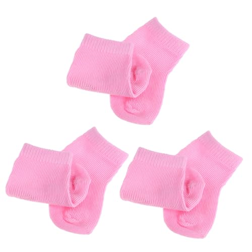 UPKOCH 3 Paare Puppensocken Puppenkleidung Puppenhaus Socken für Babypuppen Jungenpuppenkostüm puppenspielzeug Puppen-Accessoires Spielzeugsocken Puppe verkleiden Zubehör Stoff Rosa UPKOCH 3 Paare Puppensocken Puppenkleidung Puppenhaus Socken für Babypuppen Jungenpuppenkostüm puppenspielzeug Puppen-Accessoires Spielzeugsocken Puppe verkleiden Zubehör Stoff Rosa von UPKOCH