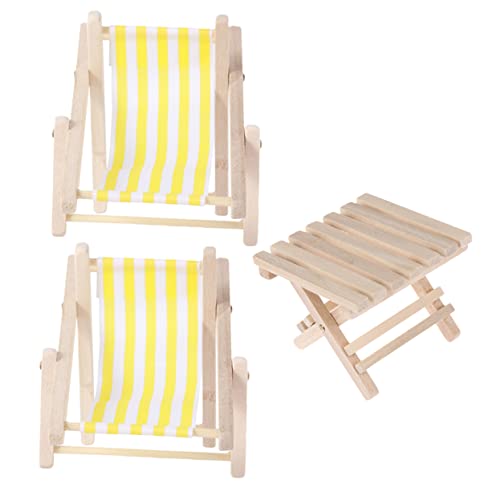UPKOCH Puppenhaus Mini-strandstühle Und Tisch Im Maßstab 1:12 Miniaturmöbel-Set Stranddekor Für Kinder UPKOCH Puppenhaus Mini-strandstühle Und Tisch Im Maßstab 1:12 Miniaturmöbel-Set Stranddekor Für Kinder von UPKOCH