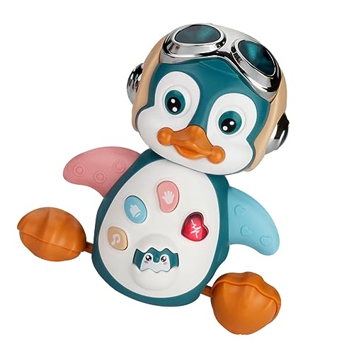 UPKOCH 3 STK Pinguin-Tanzspielzeug Entwicklungsspielzeug für Kleinkinder Pinguin-Spielzeug Spielzeuge Modelle lustiges Kinderspielzeug Musik Lampenlicht Pinguin Spielzeug schwingen Baby von UPKOCH