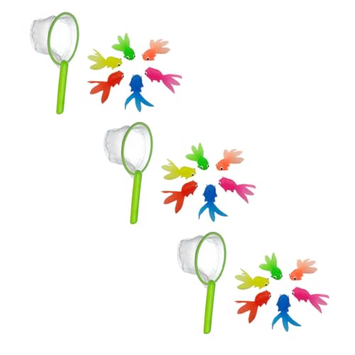 UPKOCH 3 Sätze Kreatives Badespielzeug für Bunten Goldfischen und Netzen Weiches Sicheres Badewannen spielset für Jungen und Mädchen Fördert Fantasie und Wasserspaß Zufällige Farbe UPKOCH 3 Sätze Kreatives Badespielzeug für Bunten Goldfischen und Netzen Weiches Sicheres Badewannen spielset für Jungen und Mädchen Fördert Fantasie und Wasserspaß Zufällige Farbe von UPKOCH