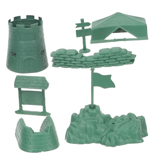 UPKOCH 3 Sätze Militärmodellspielzeug Tarnung Bausteine Spielsets für Spielzeugfahrzeuge Sandkastenspielzeug Mini -Soldaten Model Gebäude von Armee Panzer Plastik Grün UPKOCH 3 Sätze Militärmodellspielzeug Tarnung Bausteine Spielsets für Spielzeugfahrzeuge Sandkastenspielzeug Mini -Soldaten Model Gebäude von Armee Panzer Plastik Grün von UPKOCH