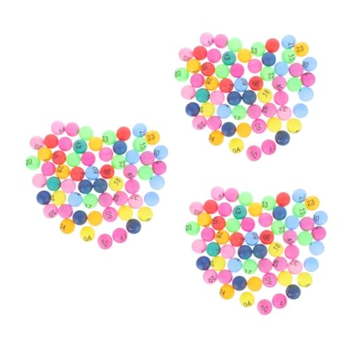 UPKOCH 3 Sätze Zahlenball Party Formen Bälle Für Spiele Verlosen Groß Mehrfarbig Nummerierte Kugeln Für Die Verlosung Kleine Nummerierte Kugeln Hohle Bingokugeln Plastik Bunt 60 Stück * 3 UPKOCH 3 Sätze Zahlenball Party Formen Bälle Für Spiele Verlosen Groß Mehrfarbig Nummerierte Kugeln Für Die Verlosung Kleine Nummerierte Kugeln Hohle Bingokugeln Plastik Bunt 60 Stück * 3 von UPKOCH