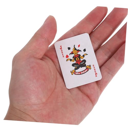 UPKOCH 3 Satz Teiliges Mini Kartenspiel Set Tragbare Kleine Pokerkarten Platzsparend für Reisen Partys und Familie Vielseitig für Verschiedene Kartenspiele Geschenkidee UPKOCH 3 Satz Teiliges Mini Kartenspiel Set Tragbare Kleine Pokerkarten Platzsparend für Reisen Partys und Familie Vielseitig für Verschiedene Kartenspiele Geschenkidee von UPKOCH